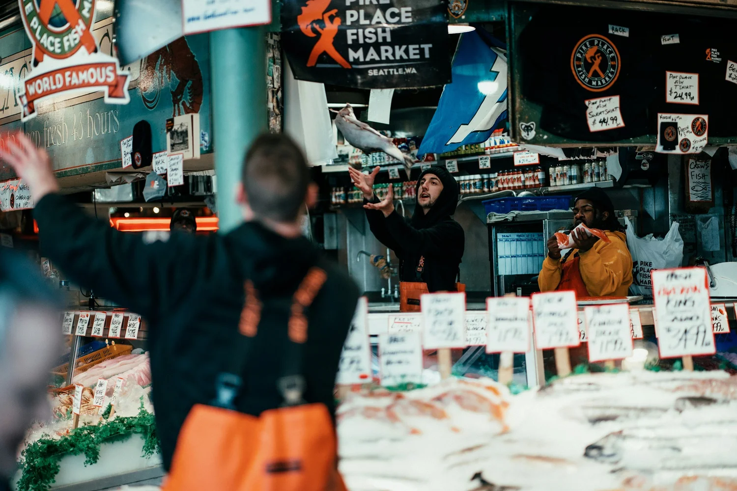 SPike Place Market - Seattle layover tour